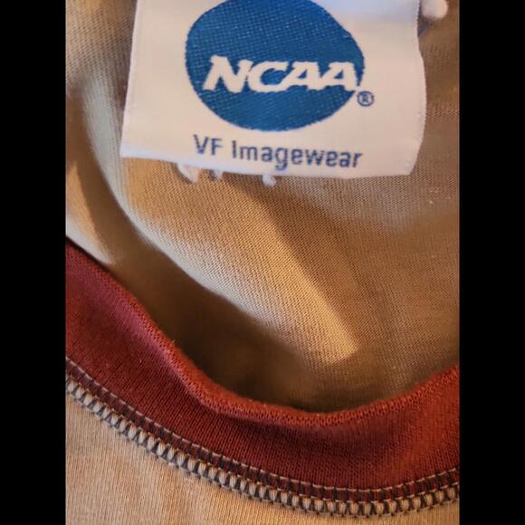 Vintage Ohio State Buckeyes NCAA VF Imagewear Shirt Mens SZ L Camo Raglan SS AOP - Picture 5 of 9